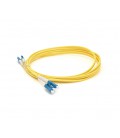 Патчкорд оптический LC/UPC-LC/UPC DUPLEX 3.0mm 2 м, оболочка LSZH, цена за 1 шт