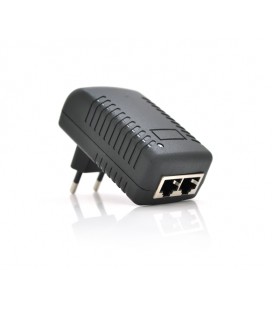 POE инжектор 24V 0.5A (12Вт) с портами Ethernet 10/100Мбит/с