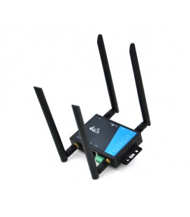 Беспроводной маршрутизатор промышленного класса LT220 4G, проводная и беспроводная передача, WIFI: 2.4G, 2 порта RJ45