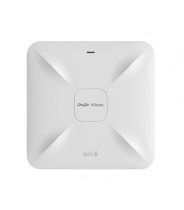 Потолочная двухдиапазонная Wi-Fi 6 точка доступа Ruijie Reyee RG-RAP2260(E), 2х1000M Base-T , PoE/LAN1, 220 х 220 х 35 мм