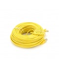 Патч-корд литой RITAR, UTP, RJ45, Cat.5e, 25m, желтый, Cu (медь)