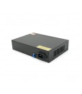 Коммутатор POE 48V с 8 портами POE + 2 порта Ethernet (UP-Link) 100Мбит, c усилением сигнала до 250метров, БП встроенный 1,7 кг 
