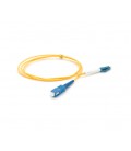 Патчкорд оптический SC/UPC-LC/UPC 2.0mm 1 м, оболочка LSZH, цена за 1 шт
