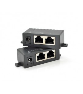 POE инжектор IEEE 802.3af PoE с портом Ethernet 10/100/1000 Мбит/с