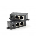 POE инжектор IEEE 802.3af PoE с портом Ethernet 10/100/1000 Мбит/с