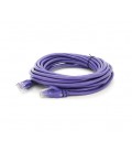 Патч-корд литой RITAR, UTP, RJ45, Cat.5e, 7,5m, фиолетовый, Cu (медь)