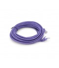 Патч-корд литой RITAR, UTP, RJ45, Cat.5e, 7,5m, фиолетовый, Cu (медь)