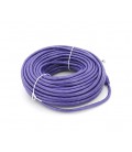Патч-корд литой RITAR, UTP, RJ45, Cat.5e, 25m, фиолетовый, Cu (медь)