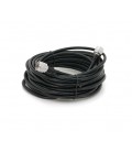 Высокочастотный патчкорд 10 метров, N Type Male (папа,штекер) с двух сторон, цвет черный