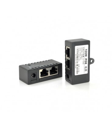 POE инжектор IEEE 802.3af PoE с портом Ethernet 10/100 Мбит/с