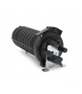 Муфта оптическая Merlion ML-OP-F103H-96C, герметичная, 5 вводов, до 4-х кассет, до 96 сварок, материал PP