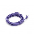 Патч-корд литой RITAR, UTP, RJ45, Cat.5e, 3m, фиолетовый, Cu (медь)