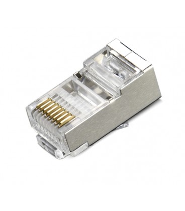 Коннектор RITAR RJ-45 8P8C FTP Cat-6 экранированный (100 шт/уп.) Q100