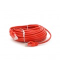 Патч-корд литой RITAR, UTP, RJ45, Cat.5e, 10m, красный, Cu (медь)