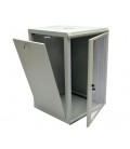 Шафа 18U, 600x600x907мм (Ш*Г*В), економ, акрилове скло, сiра