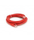 Патч-корд литой RITAR, UTP, RJ45, Cat.5e, 3m, красный, Cu (медь)
