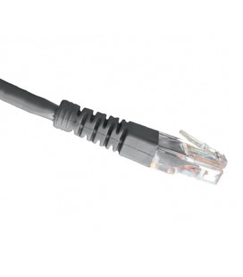 Патч-корд OK-net Кат.5e UTP 24AWG Серый Без защиты фиксатора 10м