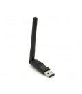 Беспроводной сетевой адаптер с антенной 10см Wi-Fi-USB LV/CL-UW07BT - 8723DU, 802.11bgn, 150MB, 2.4 GHz, WIN7/XP/Vista/2K/MAC/LI