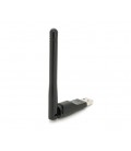 Беспроводной сетевой адаптер с антенной 10см Wi-Fi-USB LV/CL-UW07BT - 8723DU, 802.11bgn, 150MB, 2.4 GHz, WIN7/XP/Vista/2K/MAC/LI