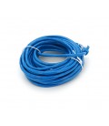 Патч-корд литой RITAR, UTP, RJ45, Cat.5e, 15m, синий, Cu (медь)
