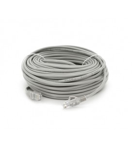 Патч-корд литой RITAR, CCA, UTP, RJ45, Cat.5e, 30m, серый Q50