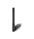 Беспроводной сетевой адаптер с антенной 10см Wi-Fi-USB LV/CL-UW07D - 8723DU, 802.11bgn, 150MB, 2.4 GHz, WIN7/XP/Vista/2K/MAC/LIN