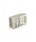 Коннектор Merlion RJ-45 8P8C FTP Cat-6 (50 шт/уп.) экранированный , двойной (позолоченые)