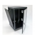 Шафа 18U, 600х600х907 мм (Ш*Г*В), акрилове скло, чорна