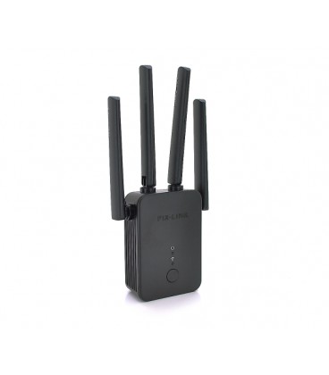 Усилитель WiFi сигнала с 4-мя встроенными антеннами LV-WR42Q, питание 220V, 300Mbps, IEEE 802.11b/g/n, 2.4-2.4835GHz, BOX