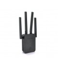 Усилитель WiFi сигнала с 4-мя встроенными антеннами LV-WR42Q, питание 220V, 300Mbps, IEEE 802.11b/g/n, 2.4-2.4835GHz, BOX