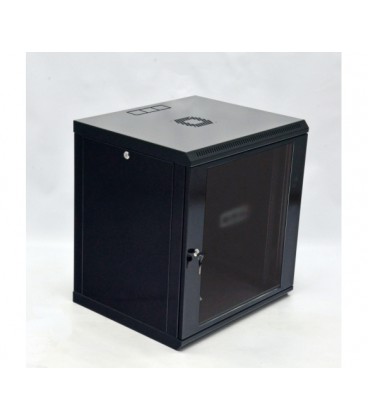 Шафа 15U, 600x600x773мм (Ш*Г*В), економ, акрилове скло, чорна