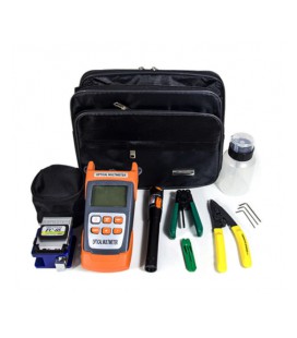 Набор инструментов и тестеров для работы с оптическим кабелем 8 в 1