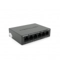 Коммутатор POE Mercury MS06CP с 4 портами POE+ 2 порта UP-Link 100Мбит, БП в комплекте, Q20