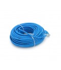 Патч-корд литой RITAR, UTP, RJ45, Cat.5e, 25m, синий, Cu (медь)