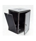 Шафа 15U, 600x500x773мм (Ш*Г*В), економ, акрилове скло, чорна