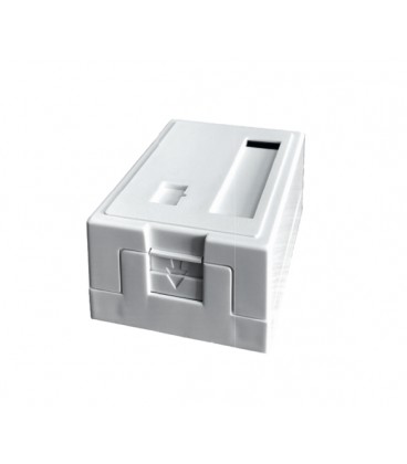 Розетка наружного монтажа под модульный разъём OK-net 1 порт