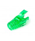 Колпачок изолирующий PiPo RJ-45 Cat.5/Cat.6 (100 шт/уп.), Transparent-green