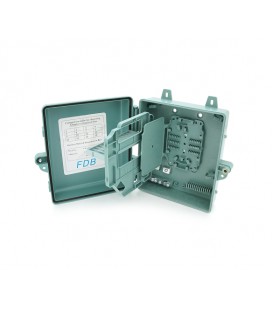 PON - box универсальный 16/24-канальный с планкой установки адаптеров. В комплекте, стяжки, крепления на стену, Q30