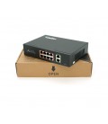 POE коммутатор Merlion 8 POE 10/100 + 2 RJ45 10/100/1000 + встроенный блок питания 52V 2.3A