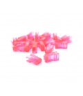 Коннектор Ritar RJ-45 8P8C UTP Cat-5 (100 шт/уп.) Q100 Pink