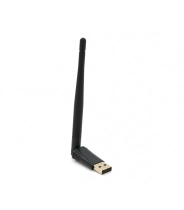 Беспроводной сетевой адаптер Wi-Fi-USB AUFA W114, 802.11bgn, 150Mbps, 2.4 GHz, WIN7/8/10/11/MAC/LINUX, Blister