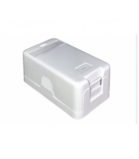 Розетка наружного монтажа под модульный разъём OK-net 1 порт OK-MI111