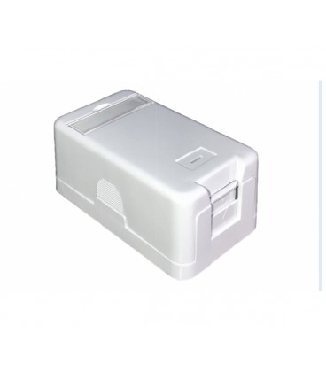 Розетка наружного монтажа под модульный разъём OK-net 1 порт OK-MI111