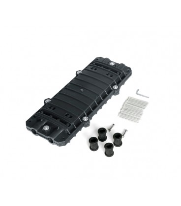 Муфта горизонтальная оптическая, водонипроницаемая 12 волокон ,Q1