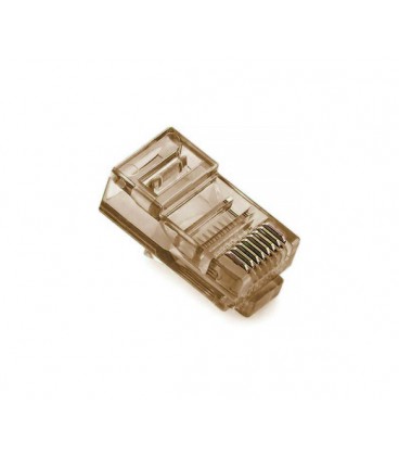 Коннектор Merlion RJ-45 8P8C UTP Cat-5 (100 шт/уп.) Q100 Brown