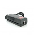 POE инжектор PSE801FM 802.3at (19Вт) с портами Ethernet 10/100Мбит/с