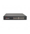 Коммутатор Gigabit Ethernet ONV-H3016 в металлическом корпусе, 16*1000Мб портов,270х181х44 мм