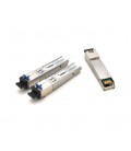 SFP модуль Merlion 1.25G 20km WDM SC поддержка DDM TX1310/RX1550