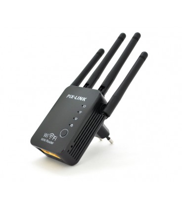 Усилитель WiFi сигнала с 4-мя встроенными антеннами LV-WR16, питание 220V, 300Mbps, IEEE 802.11b/g/n, 2.4-2.4835GHz, BOX