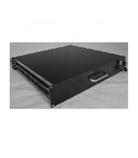 Скринька висувна для документів 19' 2U 450 глиб., чорна